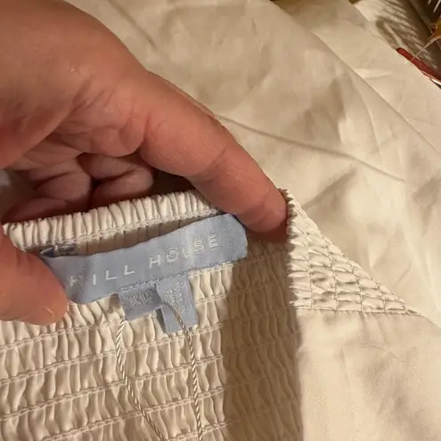 Hill House NWT  Fleur Mini Dress in White