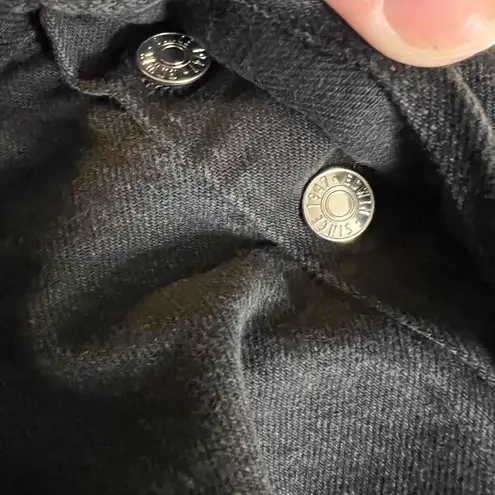 Edwin Flared Jean Black Five Pockets Button Fly Chrissy Jeans Womens Size 28 New