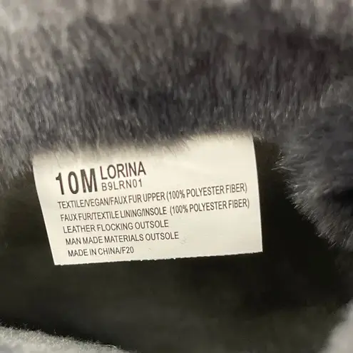 Jbu JAMBU & CO Lorina Boots Size 10 Faux Fur Black Waterproof Memory Foam NWT