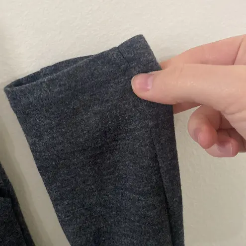 Lunya charcoal grey hue Restore pocket leggings pima cotton blend size XS Gray