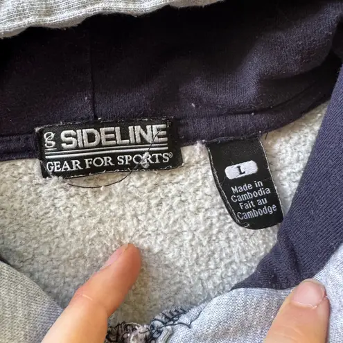 Vintage Y2K Brooklyn Cyclones Hoodie Gray Size L