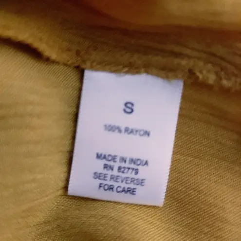 Westport Mustard Yellow Boho Flowy Top