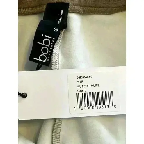 Bobi NWT Los Angeles Jogger Sweat Pants Size L Muted Taupe pockets *SO SOFT* - Image 4