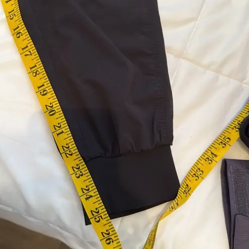 prAna BLACK MID RISE SUMMIT JOGGER PANTS SZ XSmall