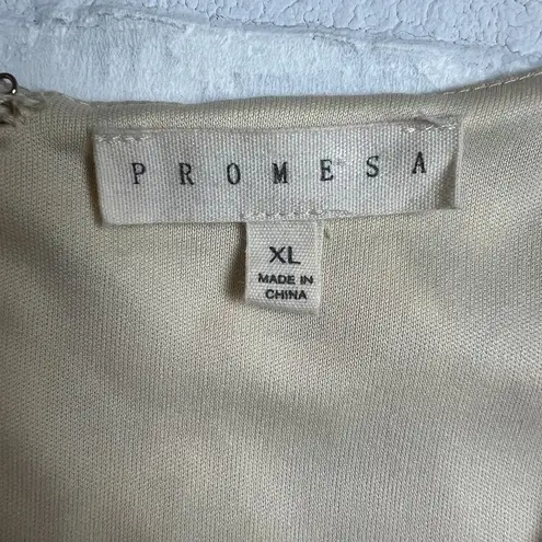 Prómesa Promesa Maxi Dress XL Purple Sleeping Beauty Feminine Lace Fairy Whimsical Flora