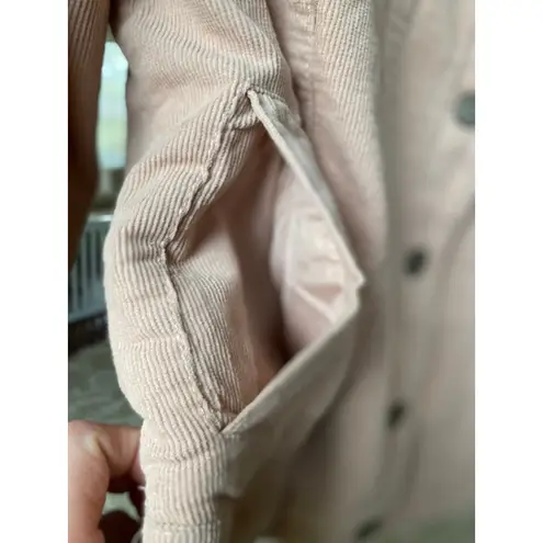 Ashley by 26 International Blush Corduroy Sherpa Lined Jacket Ashley by 26 Inter. Autumn Winter Streetwear