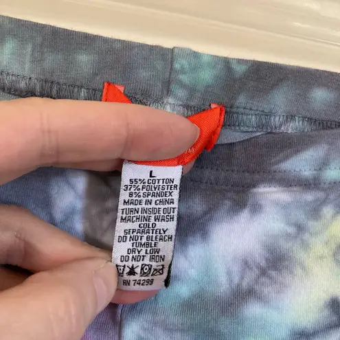 Butter Soft Pastel Tie Dye Knit Leggings Size L