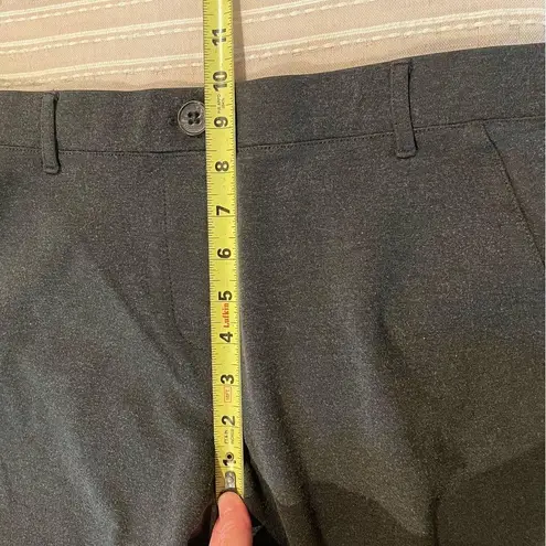 Betabrand Classic Dress Pant Bootcut Pull On Yoga Pant in Charcoal Grey Medium