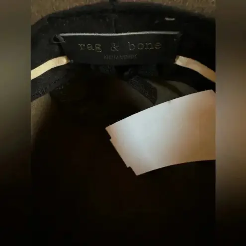 Rag and Bone  FLOPPY BRIM FELTED WOOL FEDORA HAT BROWN WOMEN'S SIZE S $250