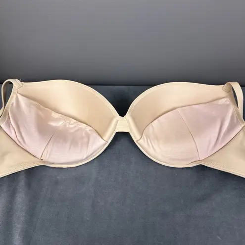 SKIMS Customized Push Up Bra Plunge Bra Size 40C Sand New NWT Underwire Padded