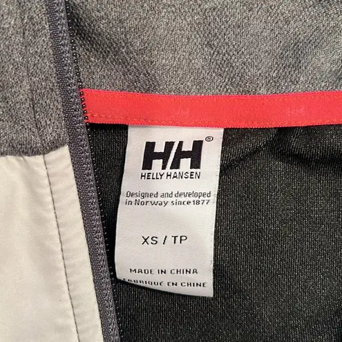 Helly Hansen Jacket Women XS Gray Full Zip Track Jacket Training Activewear Vali - Image 7