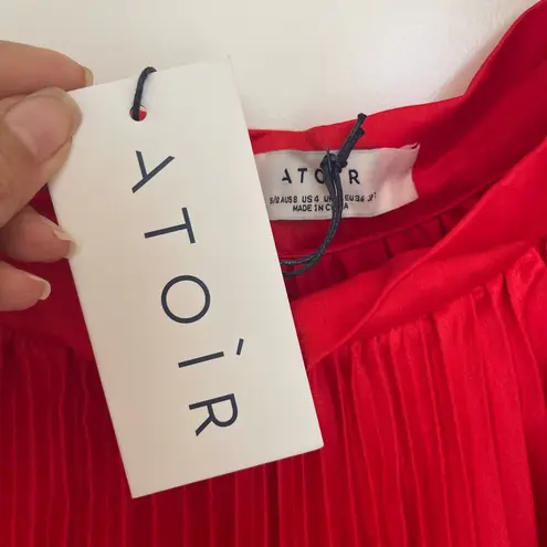 Atoir The Sonic Skirt in Scarlet Red