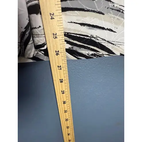 JM Collection Top Women's Size Large Art to Wear Brush Strokes Abstract Textured