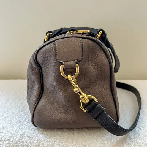 Loewe Fusta 2 Way Brown Leather Shoulder Bag