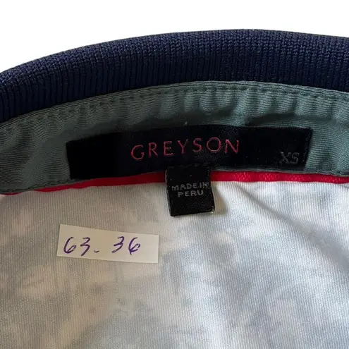 Greyson Green/Multicolor Printed Mystic Marsh Scarlett Shirt Women Sz XS | 63