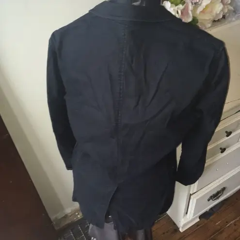 Club Monaco black slim fit casual one button S blazer