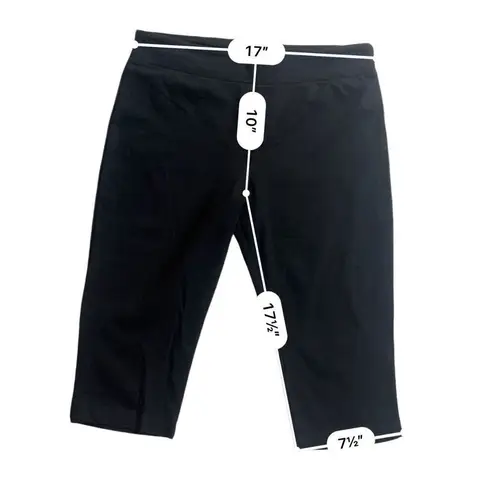 G.W athletic fited leggings Black size XL Gray