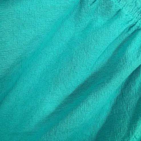 Sea Breeze Women’s Medium Blue Gauze Pants Buttons LagenLook Minimalist Artsy