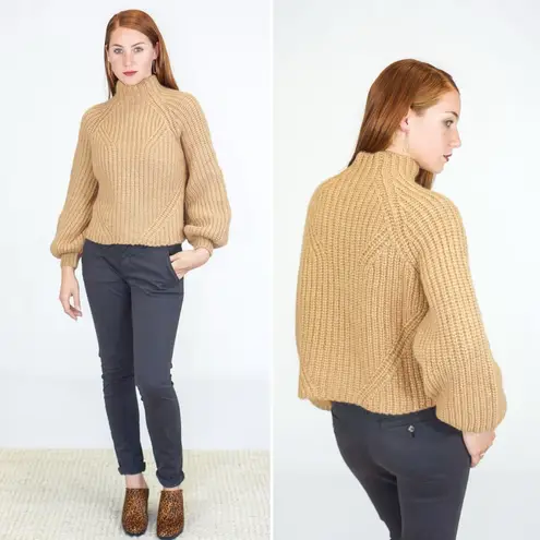 Ulla Johnson Micha Turtleneck in Camel Size Medium