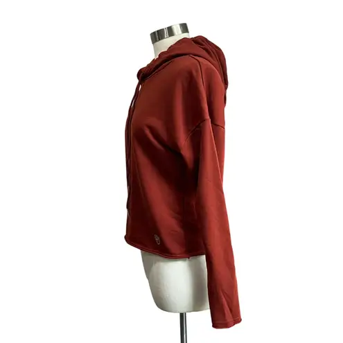 Born Primitive Flashback Hoodie in Cinnamon Dark Rust Orange Sz Small