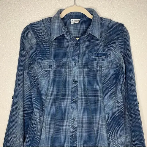 Columbia  Women’s Plaid Flannel Button Down Shirt