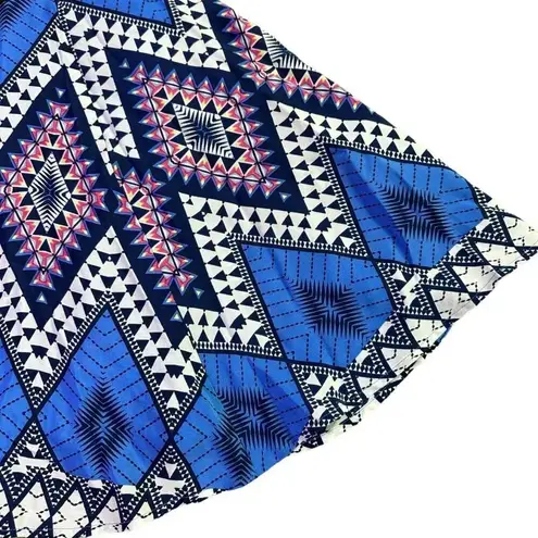 Yumi Kim 100% Silk Dress Abstract Geometric Colorful Mini A-Line Size XS Women's