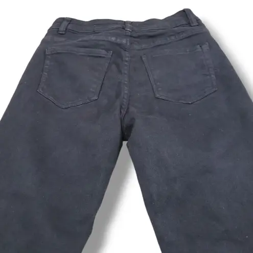 I & M Jeans I&M Black Label Jeans Size 1 26x24 High Rise Boyfriend Jeans Distressed Joggers