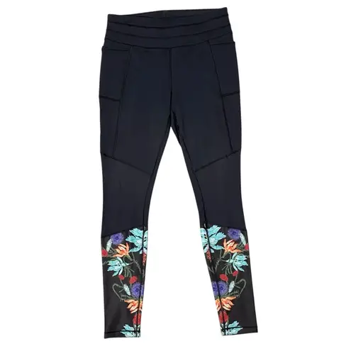 CALIA by CARRIE UNDERWOOD Floral Leggings Black Size M