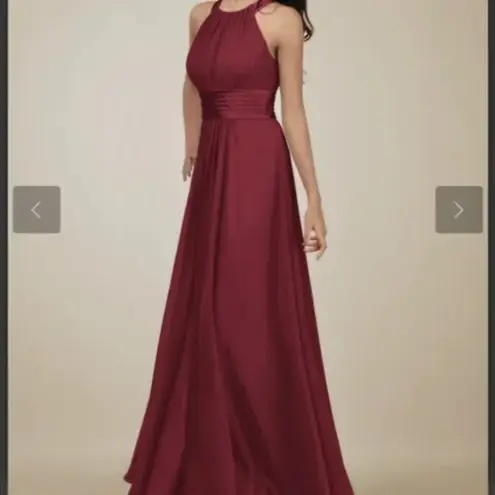 AW Dorian Bridesmaid Prom Formal Occasion Wedding Guest Dress, 16, Jester Red
