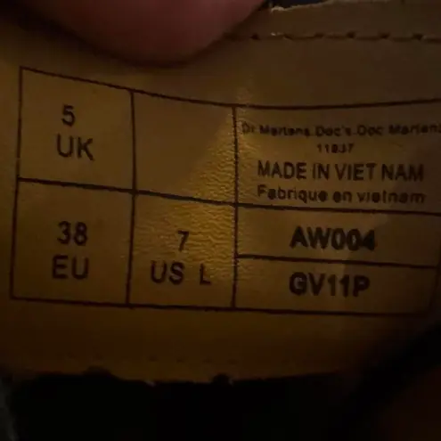 Dr. Martens  1461 Black Smooth Leather Oxford Shoes Women’s Size 7 US