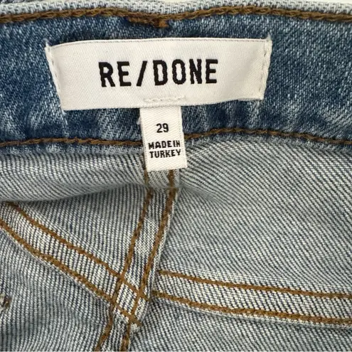 RE/DONE  70s High Rise Stove Pipe Jeans Size 29