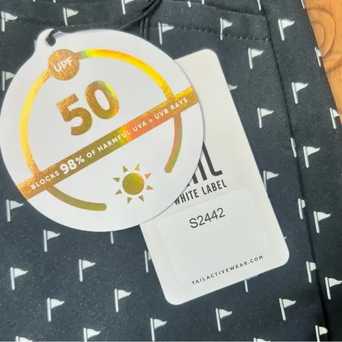 Tail White Label In For The Win Women's Pull On Golf Shorts #S2442 Black Size 8