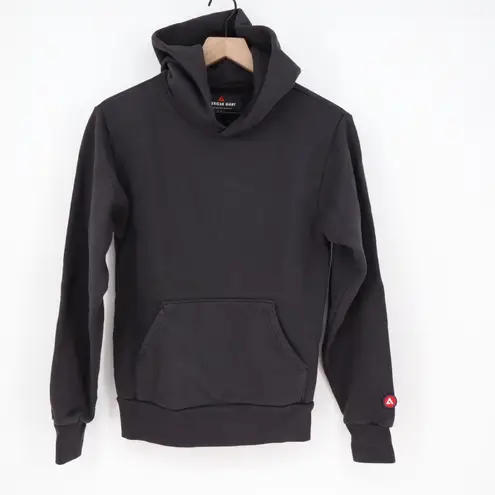 American Giant Black Full Zip Hoodie Sweatshirt Quality Clothing Made in USA XS