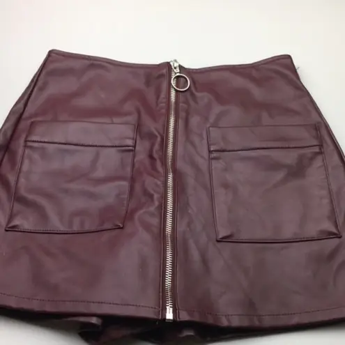 Forever 21  ladies leather  shorts S