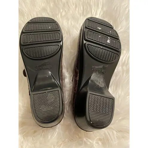 Dansko Solstice Burgundy Slip Ons