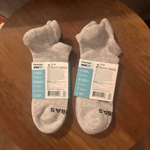 Bombas Grey Ankle Socks