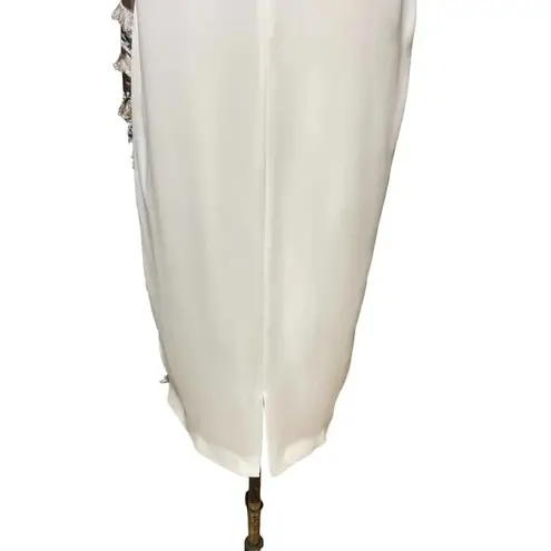 Roberto Cavalli Class Tess Fringed Snake Dress Size 44 / US 8