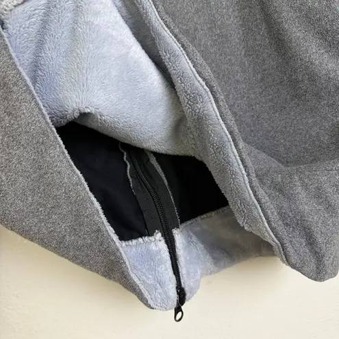 Peter Millar Warmth Jacket Womens Medium Gray Full Zip Fleece Golf Sanctuary