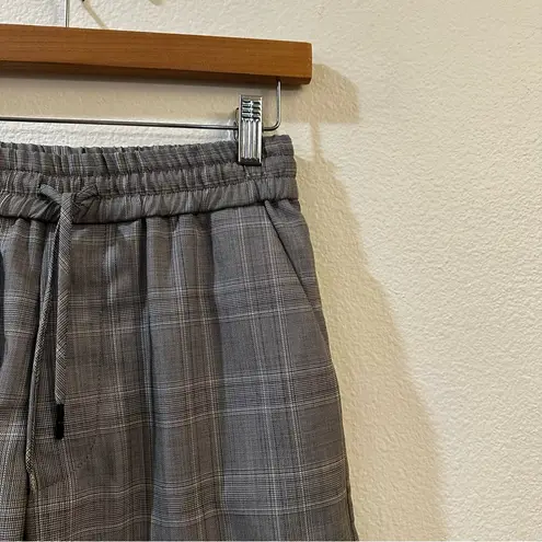 R13 Grey Wool Plaid Baggy Shorts NWT Size XS