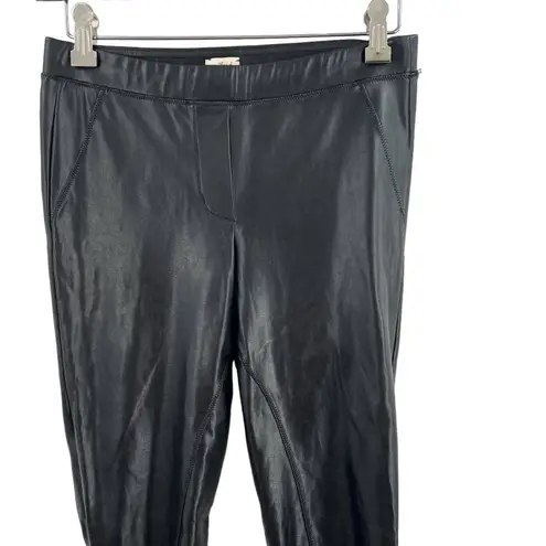 Aritzia  Wilfred Free Vegan Leather Butter Soft Legging‎ Size Small Black - Image 2