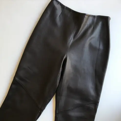 Bloomingdales Black Leather Pants