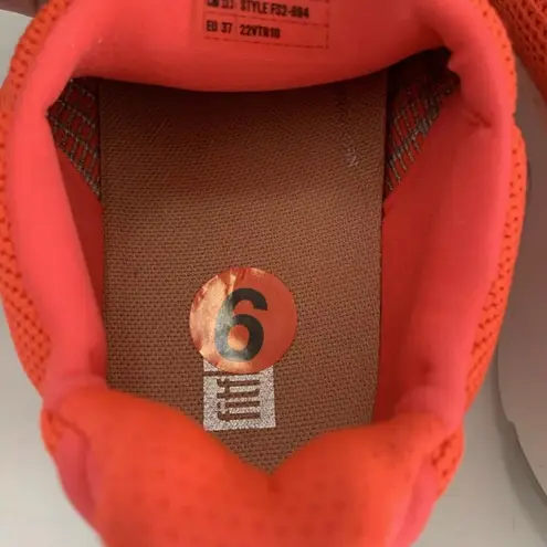 Fit flop pink coral athletic shoes sneakers 6 New no box or tag RARE HTF