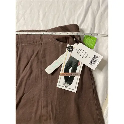 Tinseltown Cargo Pants Womens Baggy Wide Leg Mid Rise Brown Kohls Size 17/33 NWT