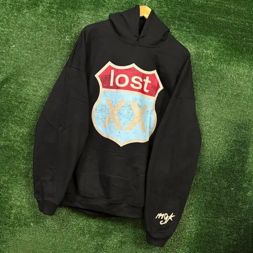 Machine Gun Kelly Lost Americana Album Oversized Hoodie Size Extra Large