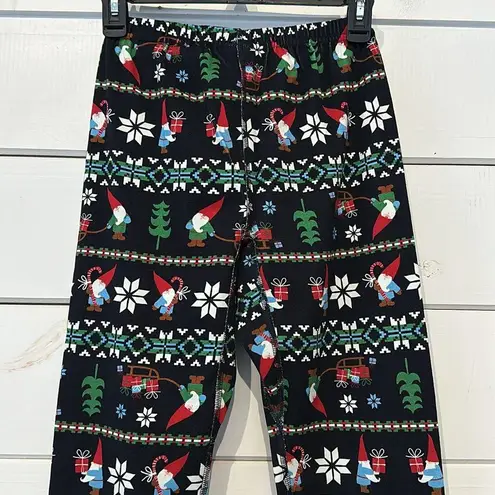 Hanna Andersson Gnome Sweet Gnome Holiday Long John PJ Pajama Set Small NEW Blue