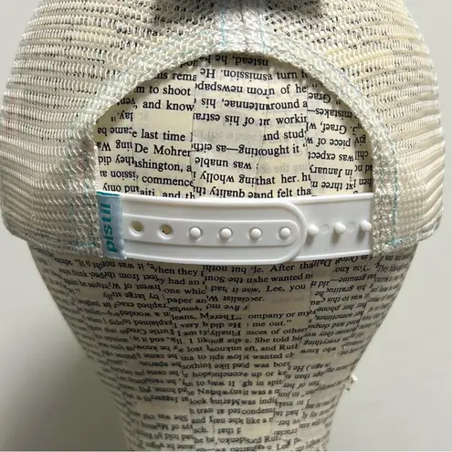 Pistil Blue Orange Gray Mckinley Mountains Mesh Snap Back Womens Trucker Cap O/S