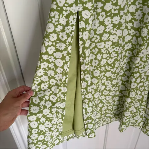 Timeless Touch Green Floral Print A