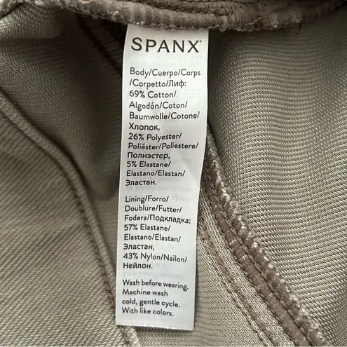 Spanx  gray jean-ish shapewear ankle legging pants women’s size medium