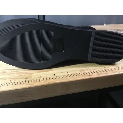 Samilor Flats Women's 8 Black Suede Slip