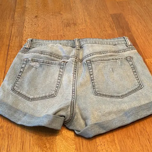 PacSun  High Rise Super Stretch Shortie shorts, size 25.